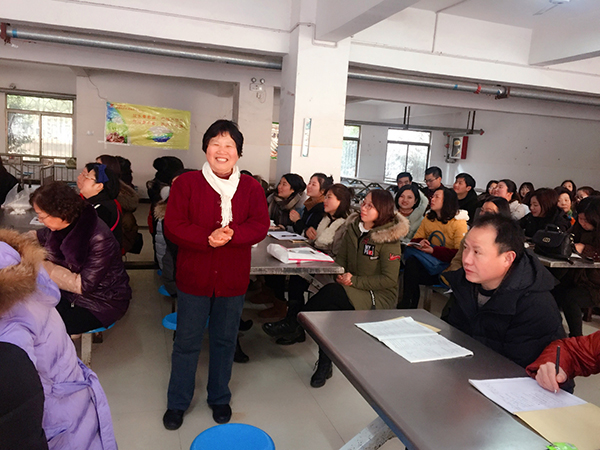 南昌現(xiàn)代外國語學校(象湖校區(qū)) 把師德師風教育作為教師“第一課”