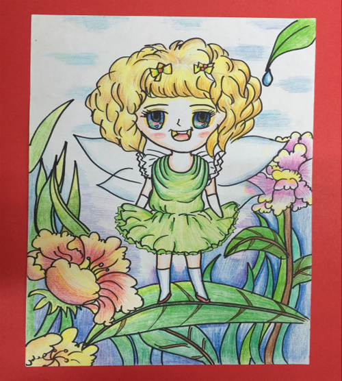 現外象湖校區(qū)開展《舞動畫筆 秀出自我》為主題的繪畫比賽活動